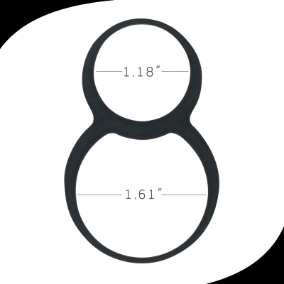 10 Items Most Popular Silicone Big Head Penis Glans Delay Ejaculation Cock Ring
