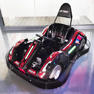 Commercial Inflatable Tyre Professional High Speed Outdoor Electric Go Kart 35km/h Max Speed 65KG Load Capacity