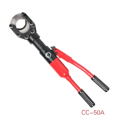 10t Manual Portable Hydraulic Cable Cutter for Diameter 50mm Cu/Al Cable