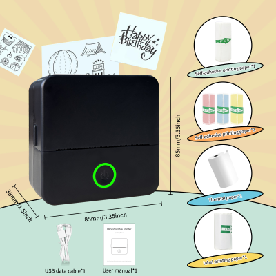 Films Cheap Imprimante 200dpi Compatible High Portable Photo Mini Printer Machine for Camera Printers Printer Machine