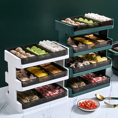 Hot Selling Multi-functional Kitchen Food Storage Rack Hot Pot&Vegetable Rack Strictly Selected for Efficient Storage Solutions