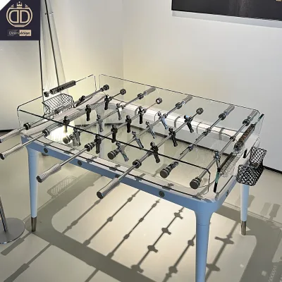 Modern Luxury Foosball Table Bespoke Designer Soccer Table High-End Game Room Furniture Premium Table Football for Villa Club