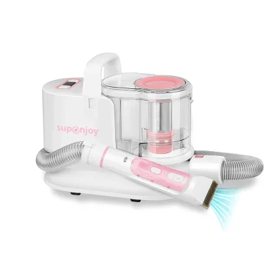 Portable Pet Grooming Vacuum with Large Dustbin Capacity for Less Interruption