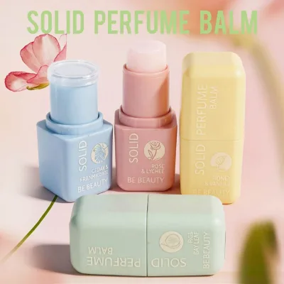 Fragrance Customize Solid Perfume Balm Wholesale Soft Perfume Jelly Balm Elegant Mini Portable Solid Perfume Balm