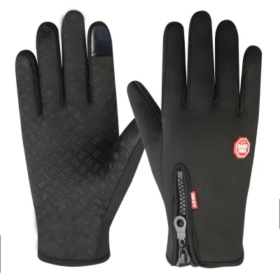 Custom Men Women Ski Gloves Waterproof Touch Screen Winter Sports Gloves Thermal Warm Bicycle Glove for Outdoor Camping Riding