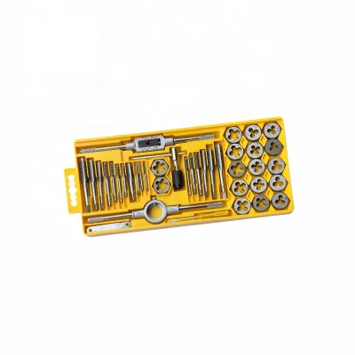 Machine Hand Screw Thread Taps Set 40PCS Thread Taps Set