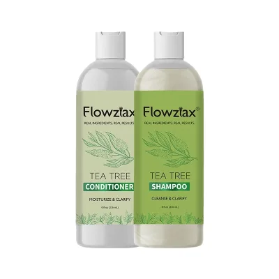 Apply to Dry or Oily Hair and Scalp Care Tea Tree Oil Hair Conditioner Tea Tree Shampoo