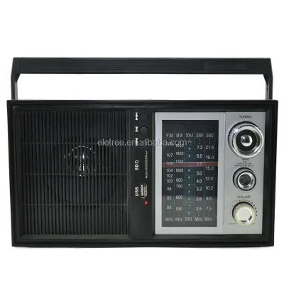 CHINA Professional Manufacturer in Best Price FM MW SW 3 Band Portable Radio With U Music Player EL-600