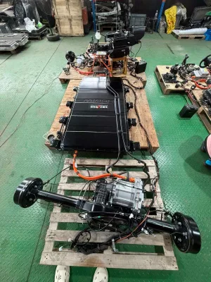 Wuling Yangguang Van Mini EV Electric Motor 60KW 75KW With Control Unit 41KWH Electric Drive Full Ev Whole Set Conversion Kit