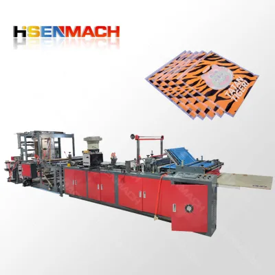 800 Type Clothing Bag Zipper Machine, Fully Automatic PE Zipper Bag Making Machine, High-speed Bag Making Machine