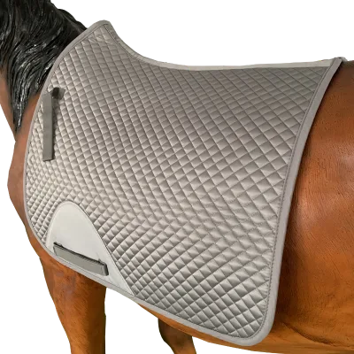 Horse Equestrian Sport Riding Durable Stable Saddle Pad Dressage Numnah with Anti-Slip Cotton