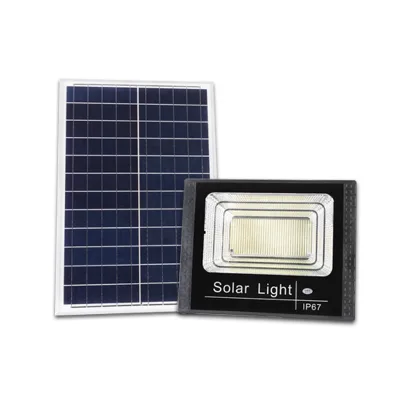 Remote Control Smart Waterproof IP67 Solar Flood Light for Outdoor and Gate Wall
