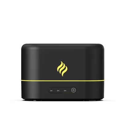 OEM Colorful Simulation Flame Aromatherapy Machine New Cross-Border Household Ultrasonic Air Humidifier for Bedroom USB Power US