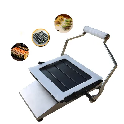 Japanese Sushi Rice Roll Maker Machine New Condition for Sushi Rice Sheet Manufacturing