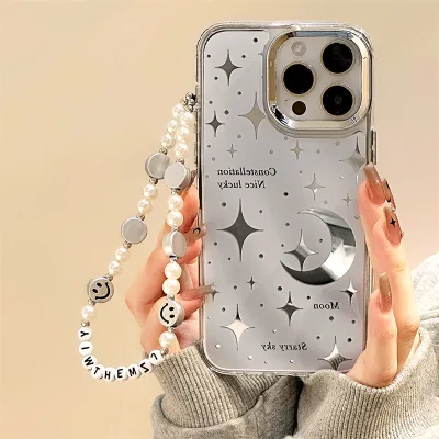 New Design Star Glitter Phone Case for Iphone15 Pro Protective Cases