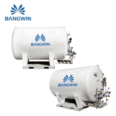 50m3 0.8mpa Asme Large Cryogenic Lng Gas Tank for Industry Use