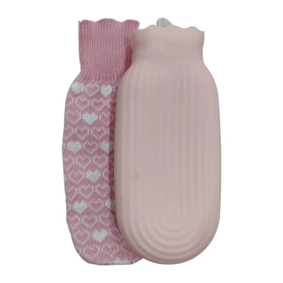 Warm Bottle With Irrigation Hand Warmers Flush Water Silicone Hot Water Bag Bottle Logo Hand Warmer Silicone Hot Water Bag