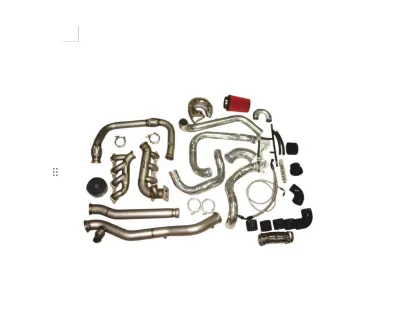CARLET DESIGN FOR LS V8 5.3L 6.2L LSX Hot Part Manifold Turbo Kit Cross T4 LC9
