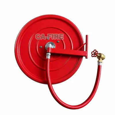 16Bar High Pressure Wall Mounted Fire Hose Reel Cabinet Electric Fire Fighting Hose Reel