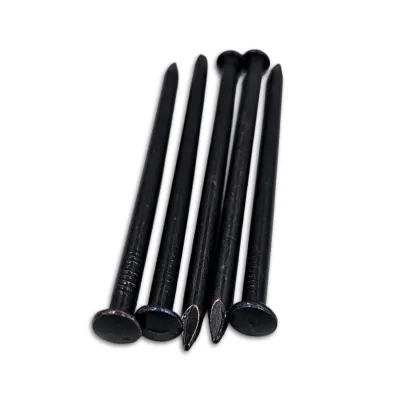 High Tensile Black Phosphated Smooth Shank Concrete Nails for Interior Renovation