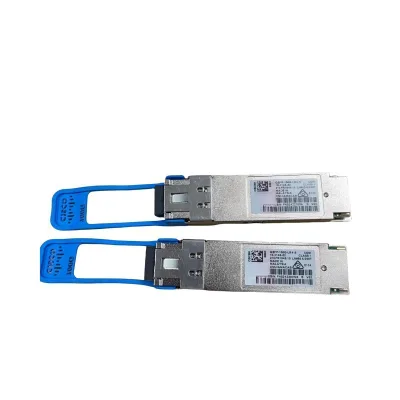 100% New Original QSFP-100G-LR4-S/QSFP-100G-LR4 Compatible with 100G QSFP28 1310nm 10km DOM Duplex LC Optical Transceiver Module