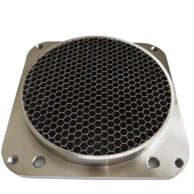 High cost effective honeycomb core panel in wind tunnel and water tunnel anti-electromagnetic