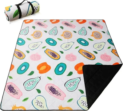 3-Layer Thickening Camping Blanket Machine Washable Outdoor Blanket