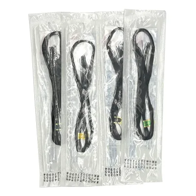 Dy Brand Non-absorbable Black Braided Surgical Silk Suture 4-0 EO Sterile Medical Thread Model DYST-002 CE Certified Class II