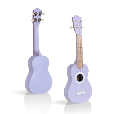 Customizable 21-Inch Ukulele Playable Musical Instrument Acoustic Matt Nylon Ebony Small Guitar Gift Ukulele