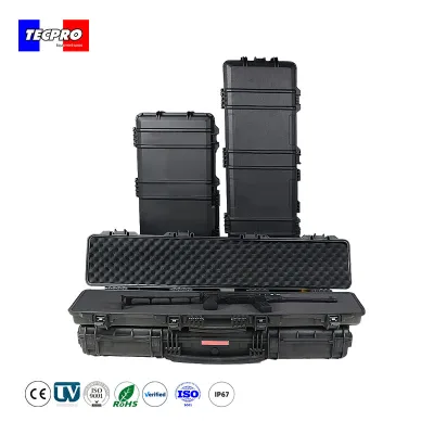 Tecpro Waterproof Shockproof Plastic Long Riflee Hard Gun Storage Equipment pelican Case