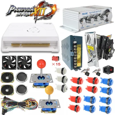 New Arcade Game Box 12 /12s 3d Arcade 3188 In1 Game Arcade Box Game Diy Parts Kit