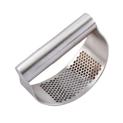 Hot Sales Stainless Steel Garlic Press Vegetable Chopper Tools Garlic Press Rocker Smashing Garlic