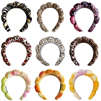 Spa Headband, Bubble Skin Care Head Band Non Slip  Hairband  Cute Hair Accessories