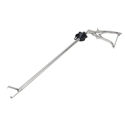 Gynaecology Surgical Instruments Grasping Forceps, Large Uterine Claw Forceps, Large Grasper with Teeth