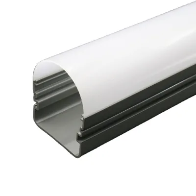 Custom Waterproof Extrusion Plastic Diffuser PC LED Light Cover for Outdoor Lighting