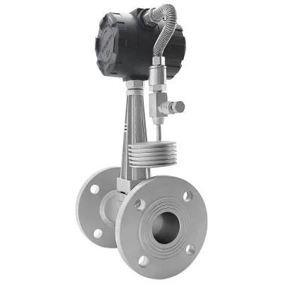 High-Temperature Thermal Mass Flow Meter Stainless Steel Digital Water Oil Air OEM Supported