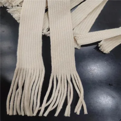 High Tenacity 2cm Flat Garment Braid Sustainable Polyester Cotton Mixed Braided Cloth Cord for Bags Shoes Clothing Accessories