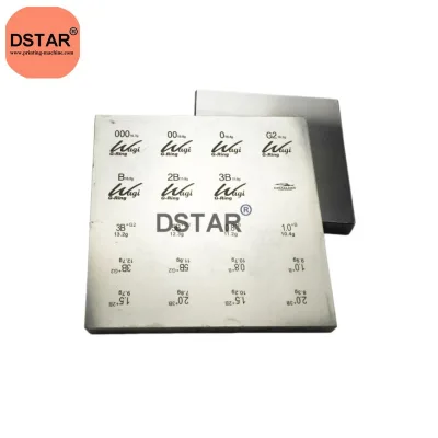 Pad Printing Plate for Pad Printer  Pad Printing Steel Plate Laser Plates