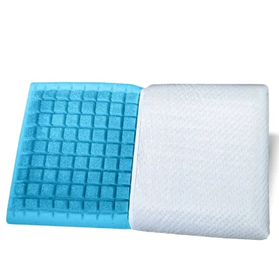Kingworth Washable Cooling Cervical Neck Support Ergonomic Fresh Memory Foam Pillow