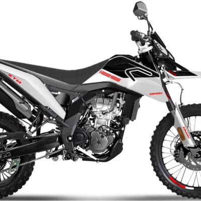 New Motorcycle Two Wheel Gasoline Motorcycles Rough Road Motorcycle Dirt Bike 125cc Electric Starter and Foot Start
