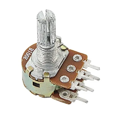 100K Ohm Top Adjustment 6 Terminals Dual Potentiometers