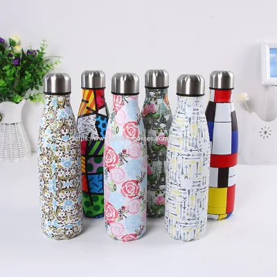 Bottle-shaped stainless steel vacuum flask, capacity 260ML/500ML/750ML available,Food-grade stainless steel