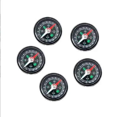 High Precision Portable Mini 35mm Acrylic Compass for Navigation