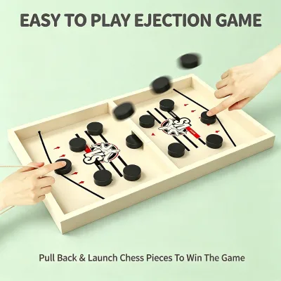 Trending Products Family Parent-child Interaction Creative Ejection Chess Soccer Football Basketball Ice Hockey Board Game Toys