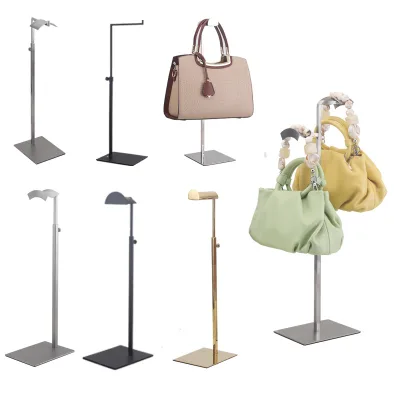 Customization Adjustable Handbag Display Bag Stand Store Display Rack Bag Display Rack