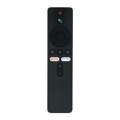 HUAYU MI-Ver.3 Fixed Code Voice Control TV Box Remote with 4K Ultra HDR ABS Material 2*AAA Battery CE/FCC Certified
