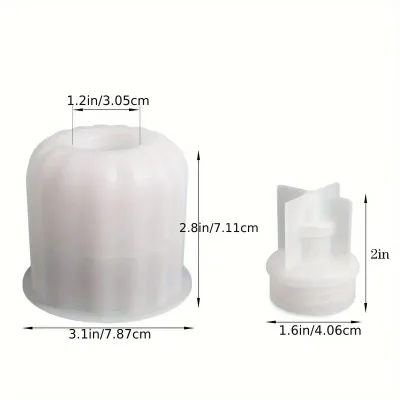1pc Resin Lamp Night Light Making Silicone Mold DIY Chandelier Casting Silicone Mold