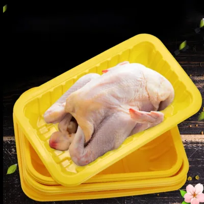 Fresh Raw Packaging Meat Beef Poultry Plastic MAP Trays PP Blister Trays Food Grade Eco-friendly Customizable for Chicken