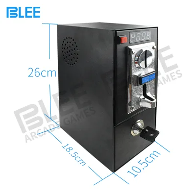 Coin Box with Coin Acceptor and Program for PC to Control the Time