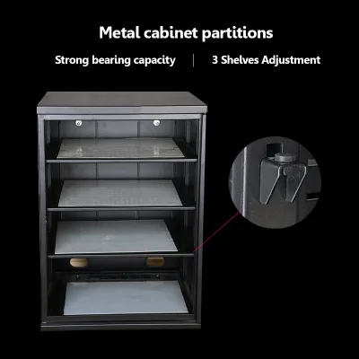 Network Cabinet with Handle Mobile Media Cart with Shelves, Storage for Stereo